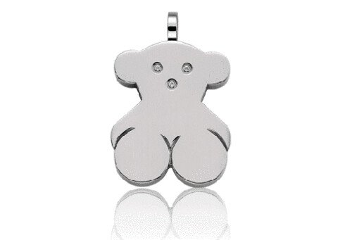 Подвеска tous мишка серебро