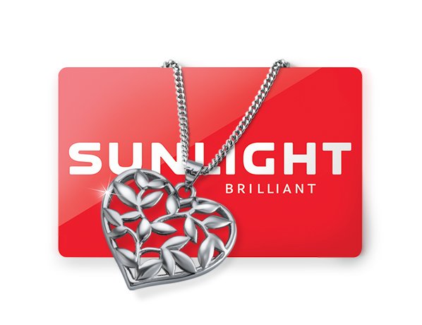 Санлайт логотип в магазине