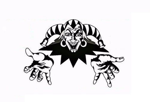 Король и Шут лого чб