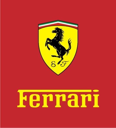 Значок Феррари вектор