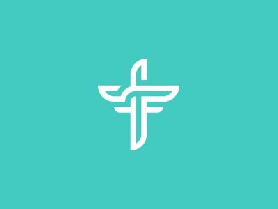 Бренд с крестом на логотипе