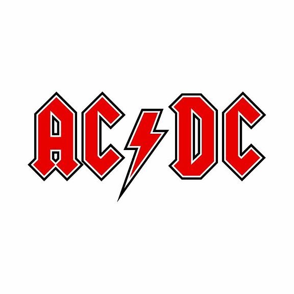 AC DC надпись