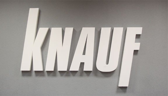 Логотип фирмы Knauf