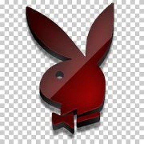 Символ плейбоя на прозрачном фоне