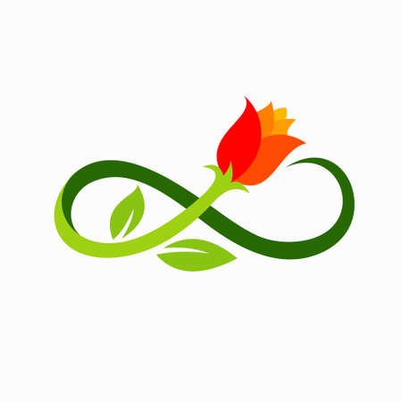 Тюльпан вектор логотип