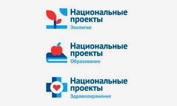 Образование национальные проекты России логотип