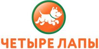 Логотип 4 лапы зоомагазин