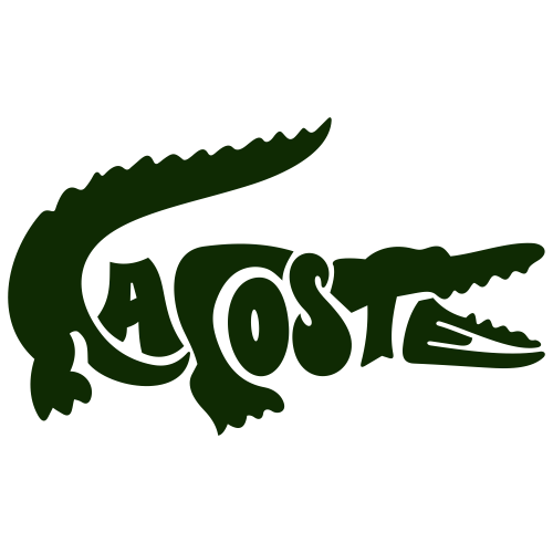 Lacoste надпись