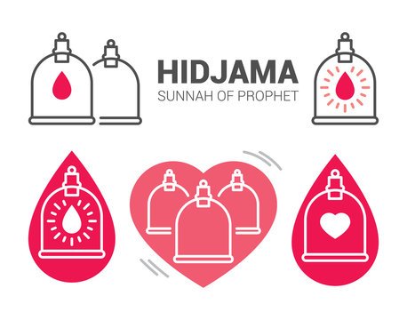 Логотип банки для хиджамы