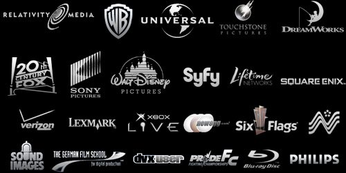Логотипы компаний фильмов