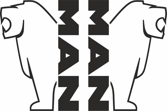 Ман логотип Лев