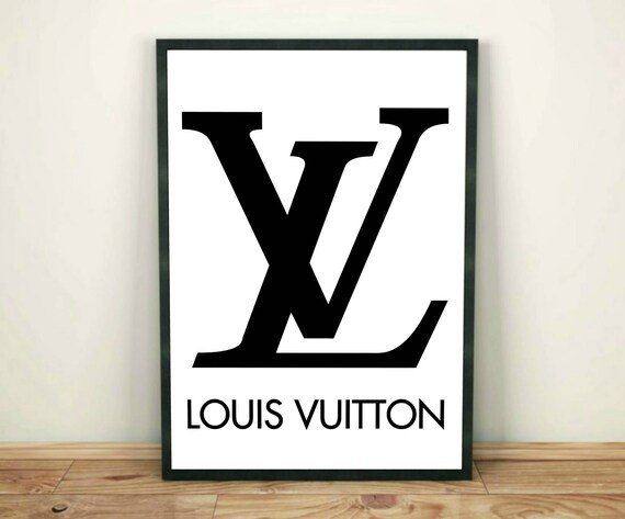 Louis Vuitton буквы