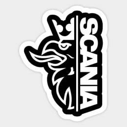 Наклейка Скания вектор