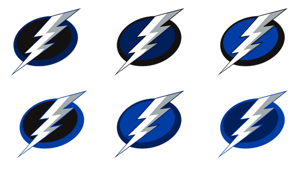 Лого Тампа Бэй Лайтинг Custom