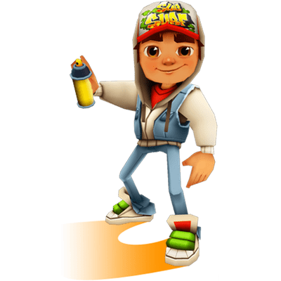 Сабвей сёрф Джейк бежит