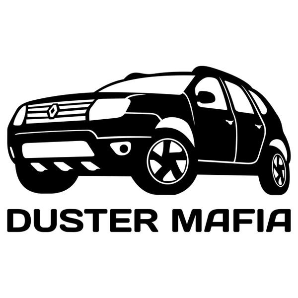 Наклейка адвентуре Рено Дастер