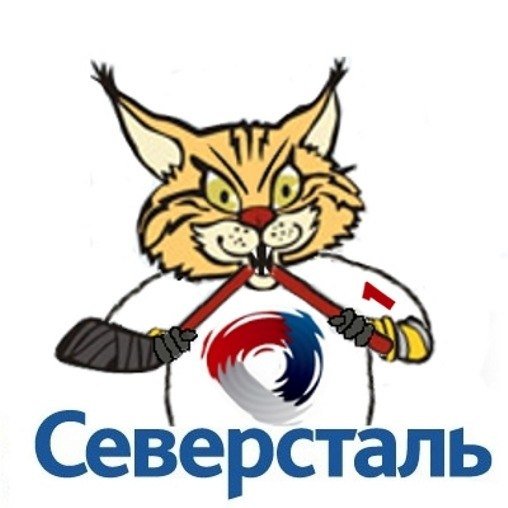 Эмблема Северсталь Череповец хоккей