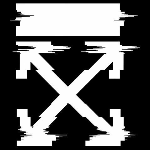 Офф Вайт логотип крест