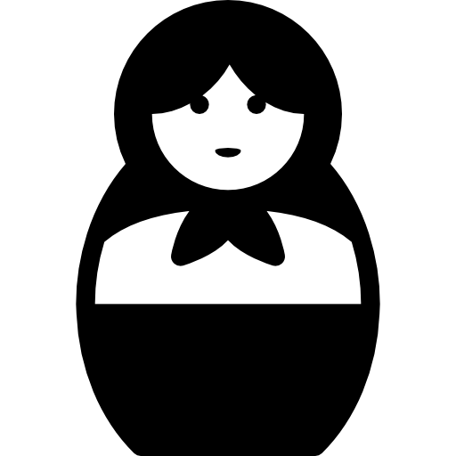 Векторные матрешки комплект