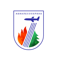 Эмблема Авиалесоохраны России