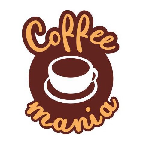 Кофемания логотип вектор