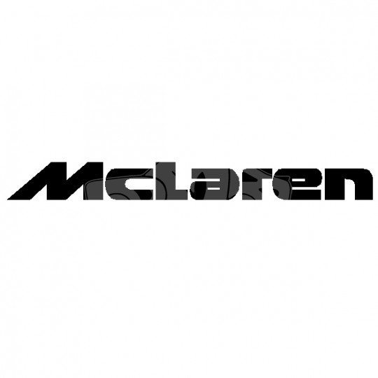 MCLAREN надпись