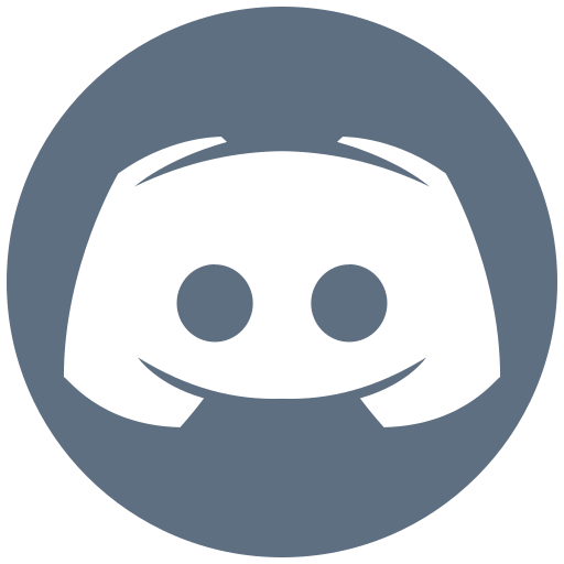 Голубая иконка дискорда