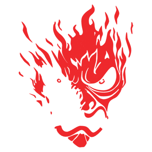 Наклейка Samurai Cyberpunk 2077