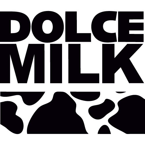 Дольче Милк логотип нарисованный