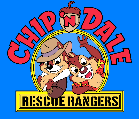 Эмблема чип и Дейл спасатели