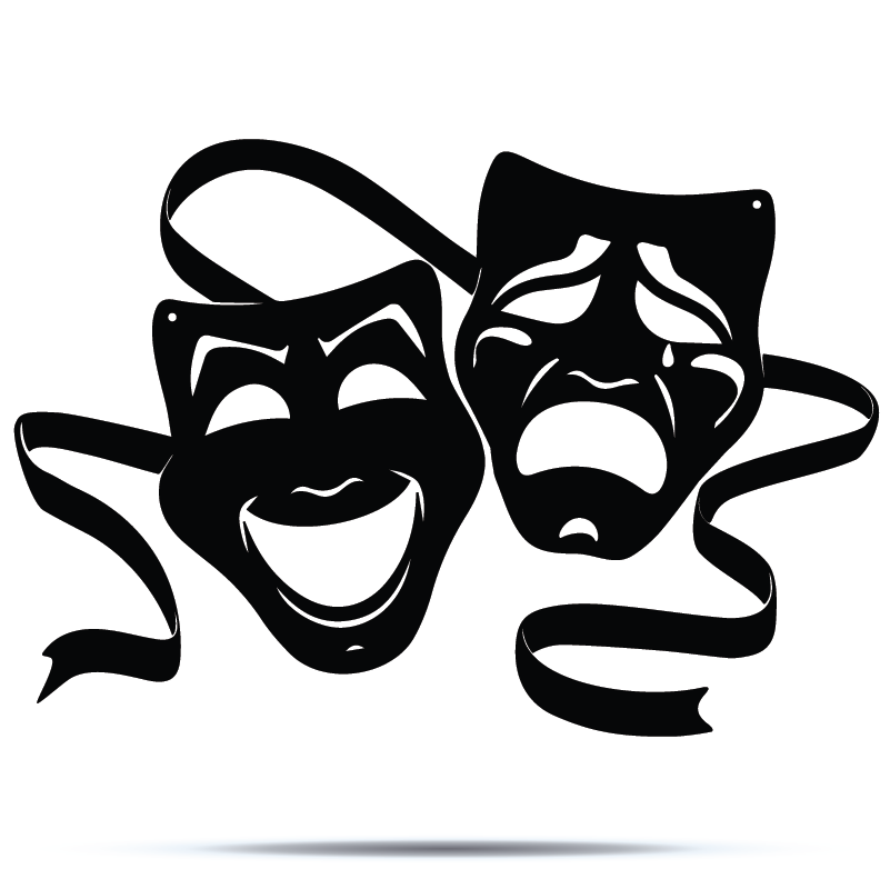 Театральная маска для печати. Театральные маски. Театральные маски силуэт. Театральные маски вектор. Театральные маски для печати.