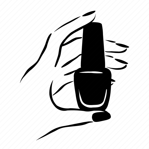 Значок ногти