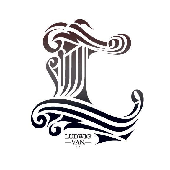 Эмблема с буквой л