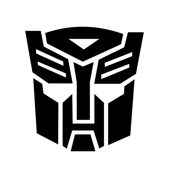 Значок автоботов и Десептиконов