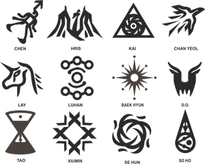 EXO эмблема группы