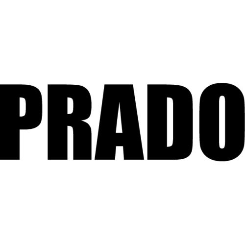 Наклейка Прадо