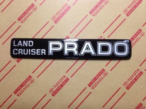 Toyota Prado надпись