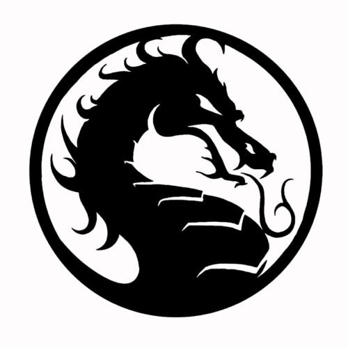 Мортал комбат лого вектор