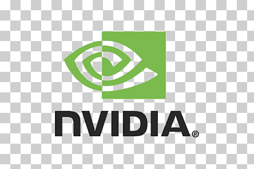 NVIDIA лого прозрачный