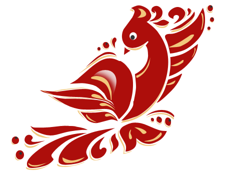 Жар птица орнамент