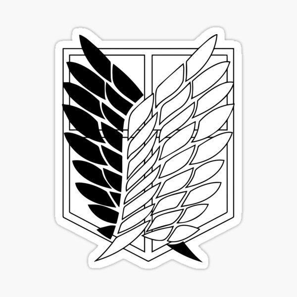 Нашивка развед корпуса атака титанов