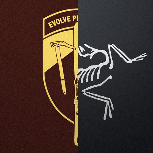 Эмблема Arcteryx нашивка