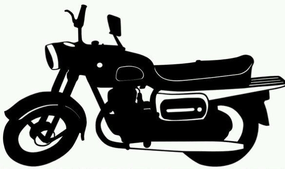 Наклейки на Советский мотоцикл