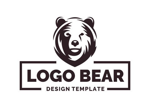 Логотип медведь дом