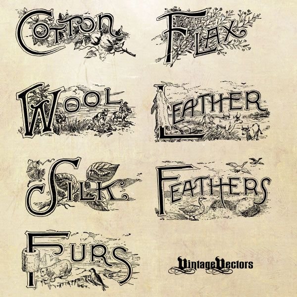 Винтажная надпись антик