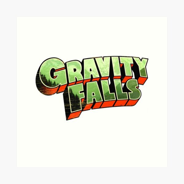 Гравити Фолз надпись