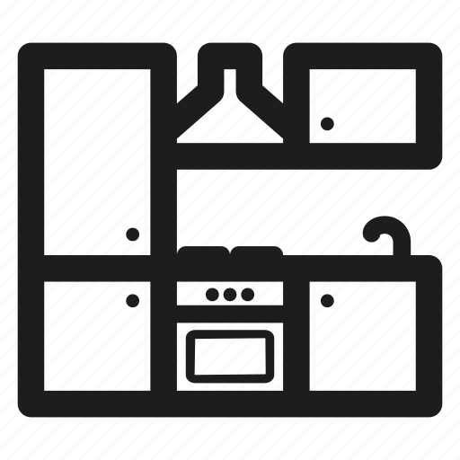 Пиктограммы кухонной мебели