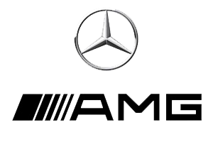 AMG логотип на белом фоне
