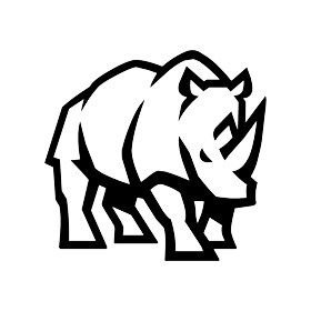 Фирменные знаки с носорогами