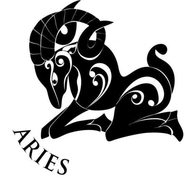 Стилизованное изображение овна